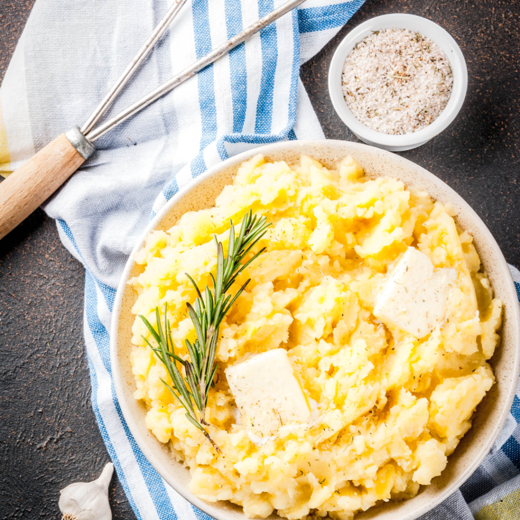 Roasted Garlic Horseradish Mashed Potatoes Recipe Eats by the Beach