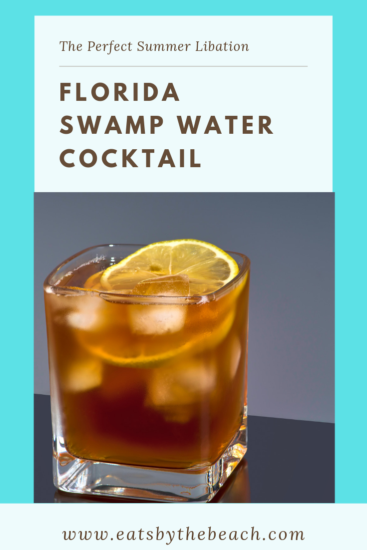 Spiked Florida Swamp WaterCocktail Eats by the Beach