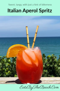 A perfect summertime cocktail - the Italian Aperol Spritz. Aperol liquor, prosecco, and blood orange soda makes for a delicious cocktail that is perfect for brunch.