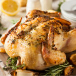 A perfect lemon herb-roasted chicken that is a homey, comforting dinner to feed your soul and belly.